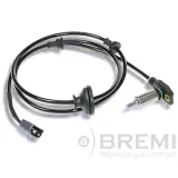 Sensor, Raddrehzahl Vorderachse BREMI 50651