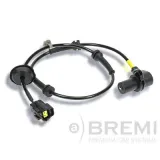 Sensor, Raddrehzahl Vorderachse links BREMI 50672