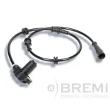 Sensor, Raddrehzahl Vorderachse BREMI 51104