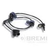 Sensor, Raddrehzahl Vorderachse links BREMI 50680