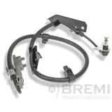 Sensor, Raddrehzahl Vorderachse links BREMI 51108