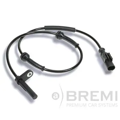 Sensor, Raddrehzahl Hinterachse BREMI 51110