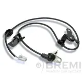 Sensor, Raddrehzahl Hinterachse links BREMI 50702