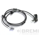 Sensor, Raddrehzahl Hinterachse links BREMI 50709