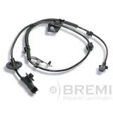 Sensor, Raddrehzahl Hinterachse links BREMI 50712