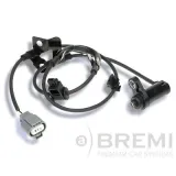 Sensor, Raddrehzahl Hinterachse links BREMI 50716