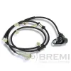 Sensor, Raddrehzahl Vorderachse BREMI 50726