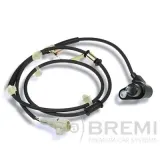 Sensor, Raddrehzahl Vorderachse BREMI 50726