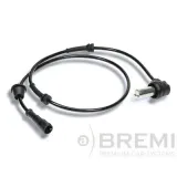Sensor, Raddrehzahl Vorderachse BREMI 50742