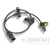 Sensor, Raddrehzahl Hinterachse links BREMI 50775
