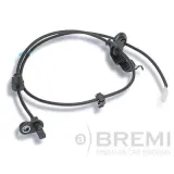 Sensor, Raddrehzahl Hinterachse links BREMI 50802