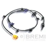 Sensor, Raddrehzahl Vorderachse rechts BREMI 50804