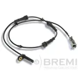 Sensor, Raddrehzahl Hinterachse rechts BREMI 50834