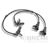 Sensor, Raddrehzahl Hinterachse BREMI 50839