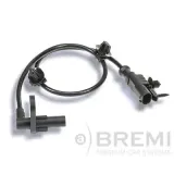 Sensor, Raddrehzahl Hinterachse links BREMI 50841