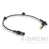 Sensor, Raddrehzahl Hinterachse links BREMI 50842