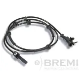 Sensor, Raddrehzahl Vorderachse BREMI 50847
