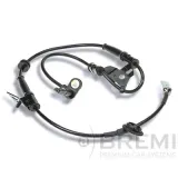 Sensor, Raddrehzahl Vorderachse rechts BREMI 50883