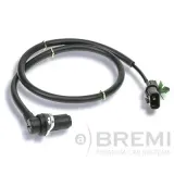 Sensor, Raddrehzahl Hinterachse links BREMI 50888