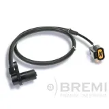 Sensor, Raddrehzahl Hinterachse links BREMI 50890