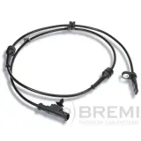 Sensor, Raddrehzahl Vorderachse BREMI 50898