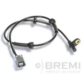 Sensor, Raddrehzahl Hinterachse BREMI 50725