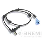 Sensor, Raddrehzahl Hinterachse links BREMI 50910