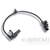 Sensor, Raddrehzahl Hinterachse links BREMI 50963