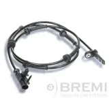 Sensor, Raddrehzahl Vorderachse BREMI 50965