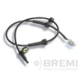Sensor, Raddrehzahl Vorderachse BREMI 50967