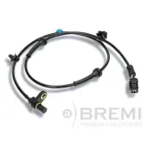 Sensor, Raddrehzahl Hinterachse links BREMI 50984