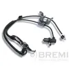Sensor, Raddrehzahl Vorderachse links BREMI 51162