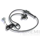 Sensor, Raddrehzahl Vorderachse links BREMI 51181