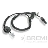 Sensor, Raddrehzahl Hinterachse links BREMI 51199