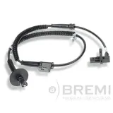 Sensor, Raddrehzahl Vorderachse links BREMI 51204