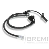 Sensor, Raddrehzahl Vorderachse links BREMI 51255