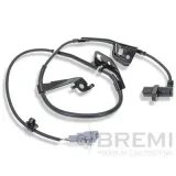 Sensor, Raddrehzahl Vorderachse links BREMI 50173