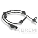 Sensor, Raddrehzahl Hinterachse BREMI 51302