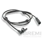Sensor, Raddrehzahl Vorderachse links BREMI 51319