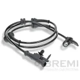 Sensor, Raddrehzahl Vorderachse BREMI 51389