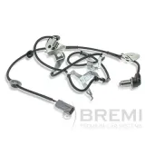 Sensor, Raddrehzahl Vorderachse links BREMI 51555