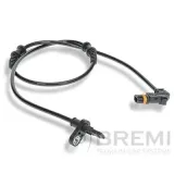 Sensor, Raddrehzahl Vorderachse BREMI 51411