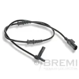 Sensor, Raddrehzahl Vorderachse BREMI 51365