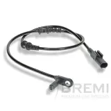 Sensor, Raddrehzahl Vorderachse BREMI 51366