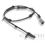 Sensor, Raddrehzahl Hinterachse BREMI 51532