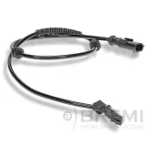 Sensor, Raddrehzahl Hinterachse BREMI 51443