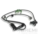 Sensor, Raddrehzahl Vorderachse links BREMI 51480