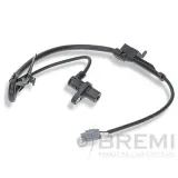 Sensor, Raddrehzahl Vorderachse links BREMI 51492