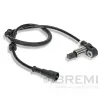 Sensor, Raddrehzahl Hinterachse links BREMI 51586