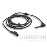 Sensor, Raddrehzahl Hinterachse links BREMI 51669